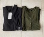 Hema 2 nieuwe vestjes, groen en zwart, maat M, Maat 38/40 (M), Zwart, Nieuw, Ophalen of Verzenden