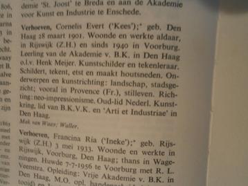 Leiden, Kees Verhoeven, (P.Scheen) Houtsn v/e PoortjeInfo ge beschikbaar voor biedingen