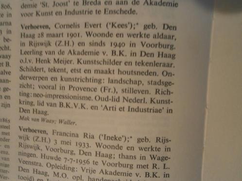 Leiden, Kees Verhoeven, (P.Scheen) Houtsn v/e PoortjeInfo ge, Antiek en Kunst, Kunst | Litho's en Zeefdrukken, Ophalen of Verzenden