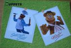 drie kaarten van de Muppets, Verzamelen, Ansichtkaarten | Themakaarten, Overige thema's, Ongelopen, Ophalen of Verzenden, 1980 tot heden