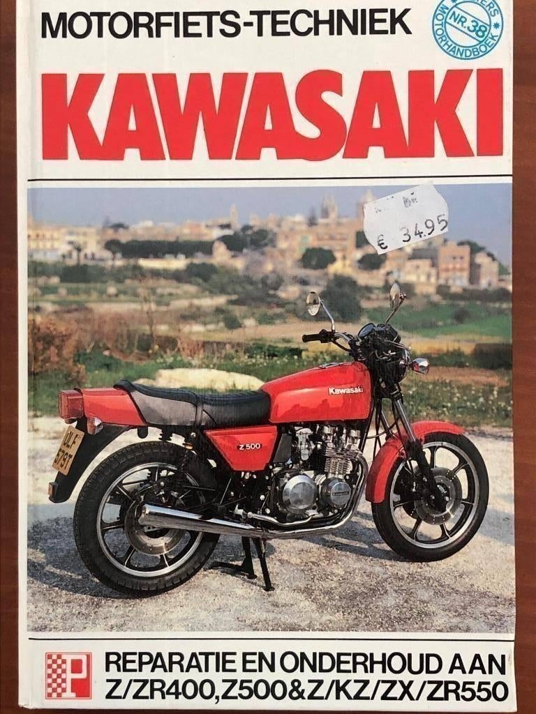 KAWASAKI Z400 Z500 Z550 1979-1984 4 cilinders * NL NIEUW *, Motoren, Handleidingen en Instructieboekjes, Ophalen of Verzenden