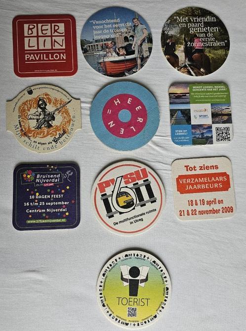 17 Bierviltjes Toerisme, Verzamelen, Biermerken, Gebruikt, Viltje(s), Overige merken, Ophalen of Verzenden