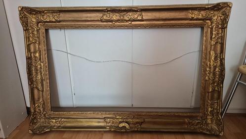 Groot klassiek 19e eeuws schilderijen lijst, Huis en Inrichting, Woonaccessoires | Lijsten, Minder dan 50 cm, Minder dan 50 cm