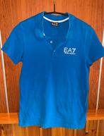 Heren polo EA7, Emporio Armani, Blauw, Ophalen of Verzenden, Gedragen