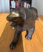 Bronzen beeldje leeuw, Antiek en Kunst, Antiek | Koper en Brons, Ophalen of Verzenden, Brons