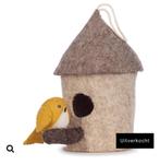Mooie vogelhuisje sfeervolle decoratie voor elke kamer, Ophalen of Verzenden, Zo goed als nieuw
