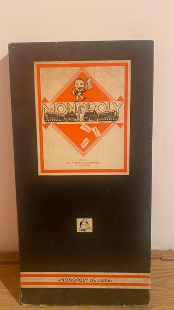 Vintage Monopoly de Luxe - Collectors Edition beschikbaar voor biedingen