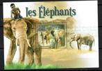 c.afrika 2014 pf blok olifanten zoogdieren wildlife, Ophalen of Verzenden, Postfris, Dier of Natuur