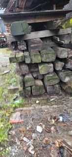 Gratis stookhout. Oude Bielzen, Doe-het-zelf en Verbouw, Hout en Planken, Ophalen, Gebruikt, 200 tot 250 cm, 50 mm of meer