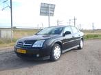 VERKOCHT Opel Vectra 1.8 16V SDN 2003 Zwart Airco Trekhaak, Voorwielaandrijving, 65 €/maand, Stof, 4 cilinders