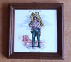 Villeroy & Boch tegel Métiers de Vieux Paris ingelijst, Ophalen of Verzenden, Gebruikt