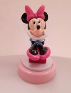 Minnie Mouse boeken nachtlampje lampje vintage roze, Ophalen of Verzenden, Overige figuren, Zo goed als nieuw, Beeldje of Figuurtje
