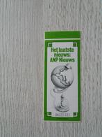 sticker ptt telecommunicatie Het laatste nieuws ANP Nieuws, Ophalen of Verzenden, Zo goed als nieuw, Bedrijf of Vereniging