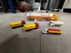 4 verschillende oude speelgoed Shell auto s vintage, Verzamelen, Ophalen of Verzenden, Gebruikt