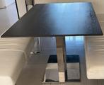 Zwarte Kersenhouten Eettafel & Salontafel van Montel, Huis en Inrichting, Tafels | Eettafels, Ophalen, Gebruikt, 100 tot 150 cm