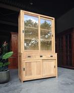 Smalle Buffetkast | Schoolkast | Servieskast #2011, Huis en Inrichting, 100 tot 150 cm, 200 cm of meer, Ophalen of Verzenden, Teakhout
