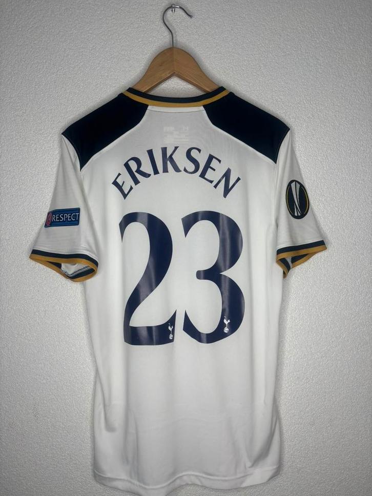 Tottenham Thuisshirt 2016/2017 Eriksen, Sport en Fitness, Voetbal, Zo goed als nieuw, Shirt, Maat M, Ophalen of Verzenden