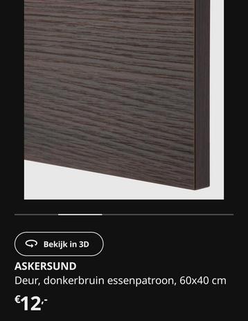 Askersund Ikea keukenfronten | 2x ladefront | 1x deur beschikbaar voor biedingen