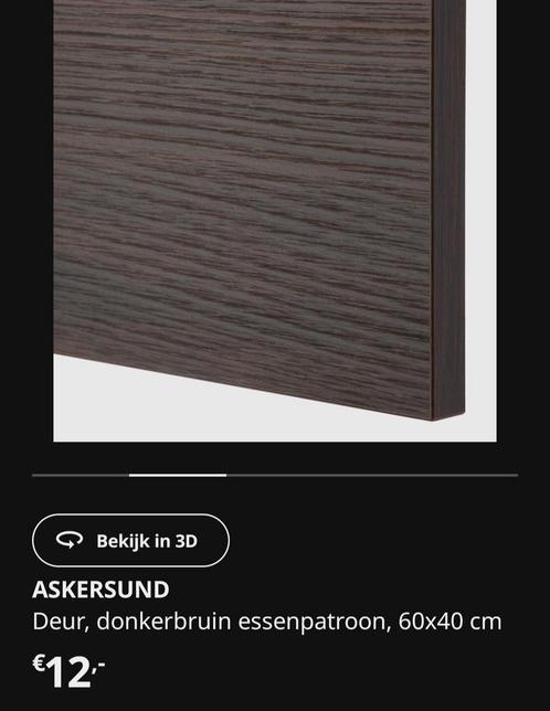 Askersund Ikea keukenfronten | 2x ladefront | 1x deur, Huis en Inrichting, Keuken | Keukenelementen, Zo goed als nieuw, Minder dan 100 cm