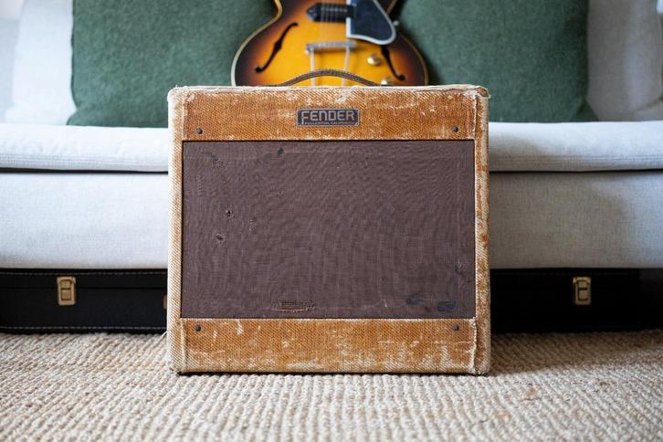 1954 Fender Deluxe 5D3, Muziek en Instrumenten, Versterkers | Bas en Gitaar, Gebruikt, Gitaar, Minder dan 50 watt, Ophalen of Verzenden