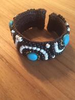 Ibiza style armband nieuw!, Sieraden, Tassen en Uiterlijk, Armbanden, Ophalen of Verzenden, Nieuw, Zwart, Overige materialen