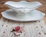 Grote antieke Franse off white sauskom, Luneville, Antiek en Kunst, Antiek | Servies los, Ophalen of Verzenden