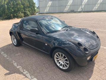 Smart Roadster    AUTOMAAT    2004 Zwart   CABRIOLET   beschikbaar voor biedingen