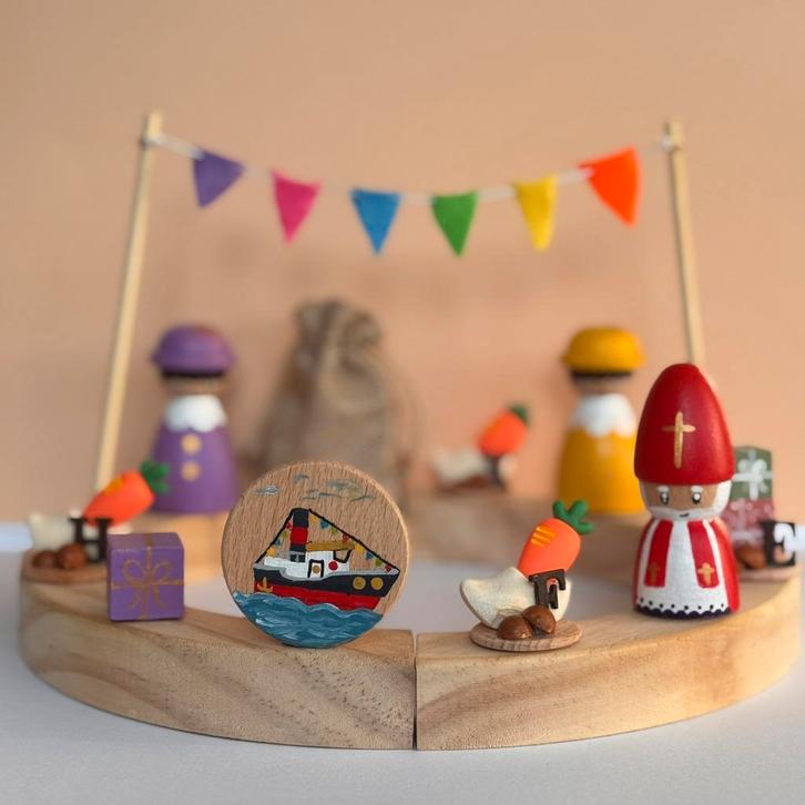 Stekers jaarring sinterklaas, Diversen, Sinterklaas, Zo goed als nieuw, Ophalen of Verzenden