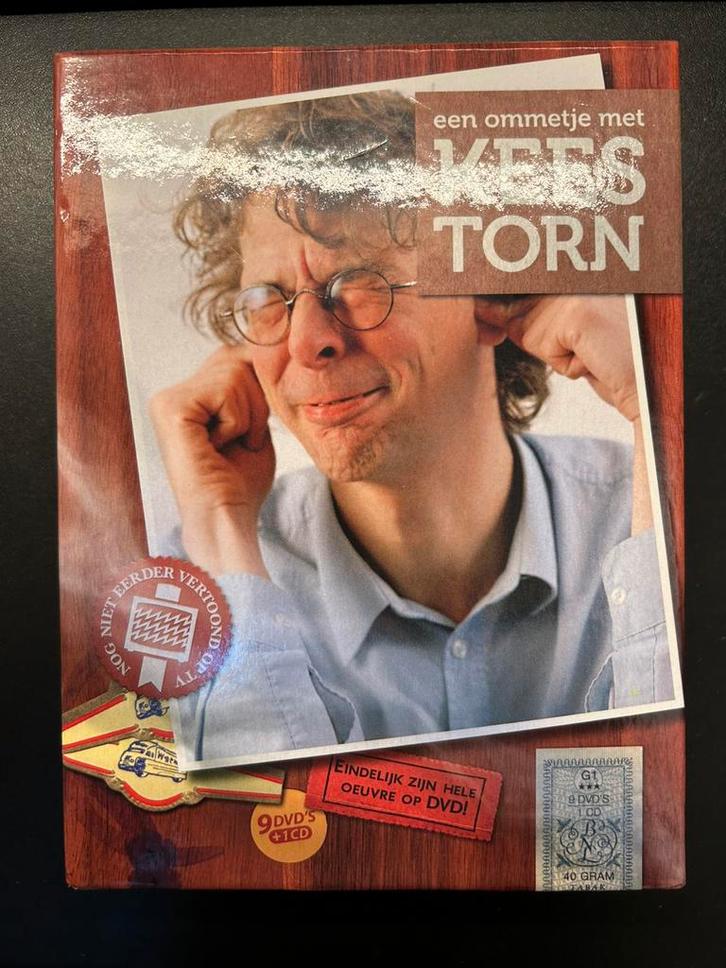 Kees Torn - DVD box - 9 dvd - 1 cd, Cd's en Dvd's, Cd's | Humor en Cabaret, Zo goed als nieuw, Ophalen of Verzenden