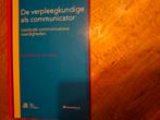 De verpleegkundige als communicator, Ophalen of Verzenden, Beta, Zo goed als nieuw, HBO