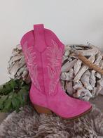 cowboylaarzen roze felroze fuchsia maat 36 Nieuw, Kleding | Dames, Schoenen, Nieuw, Salinyang, Ophalen of Verzenden, Hoge laarzen