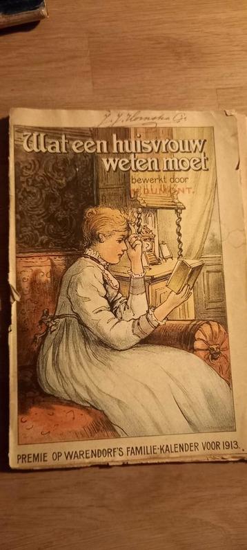 Wat een huisvrouw weten moet - 1913 beschikbaar voor biedingen