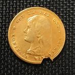 Gouden Wilhelmina Tientje 10 gulden 1897 - Beschadigd, Verzenden, Goud, Koningin Wilhelmina, Losse munt