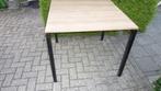 Exsta professionele tafel 90x90, Ophalen, 50 tot 100 cm, 50 tot 75 cm, Vierkant