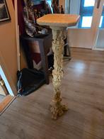 Decoratieve  exotische zuil voor vaas , planten of beeld, Ophalen, Zo goed als nieuw