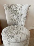 Vintage Boudoir Stoeltje met Opbergruimte, Huis en Inrichting, Fauteuils, Minder dan 50 cm, Gebruikt, Minder dan 75 cm, Ophalen of Verzenden