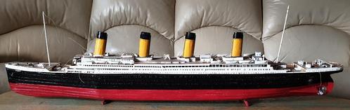 Titanic RMS 1911 AMATI groot modelboot met lengte 110 cm., Hobby en Vrije tijd, Modelbouw | Boten en Schepen, Gebruikt, Overige merken