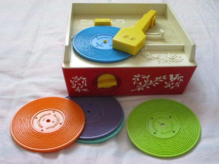 Vintage Fischer - Price Platenspeler, v.a 30,00e, Kinderen en Baby's, Speelgoed | Fisher-Price, Gebruikt, Speelset, Met geluid