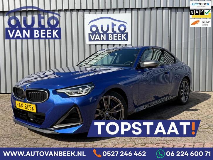 BMW 2-serie Coupé M240i xDrive|Carplay|ACC|H+K|keyless, Auto's, BMW, Bedrijf, Te koop, 2-Serie, 4x4, ABS, Achteruitrijcamera, Adaptive Cruise Control