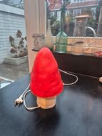 Heico paddenstoel lamp rood-wit, Ophalen of Verzenden, Gebruikt