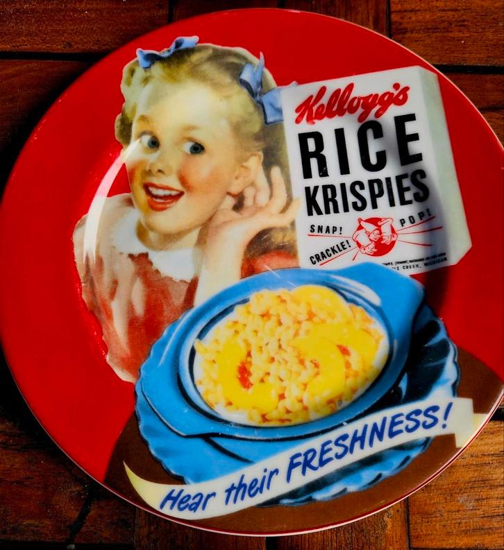 Kellogg's originele Cereal Collector Plates Vintage, Huis en Inrichting, Keuken | Servies, Bord(en), Overige stijlen, Ophalen of Verzenden