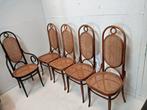 Vijf vintage stoelen - Thonet (!? stijl) Lange Jan, Ophalen