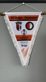Feyenoord Vaan  SC Braga- Feyenoord EUL 2025, Verzenden, Zo goed als nieuw, Feyenoord, Vaantje of Sjaal