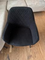 Eetstoelen, Huis en Inrichting, Stoelen, Ophalen, Overige materialen, Gebruikt, Zwart