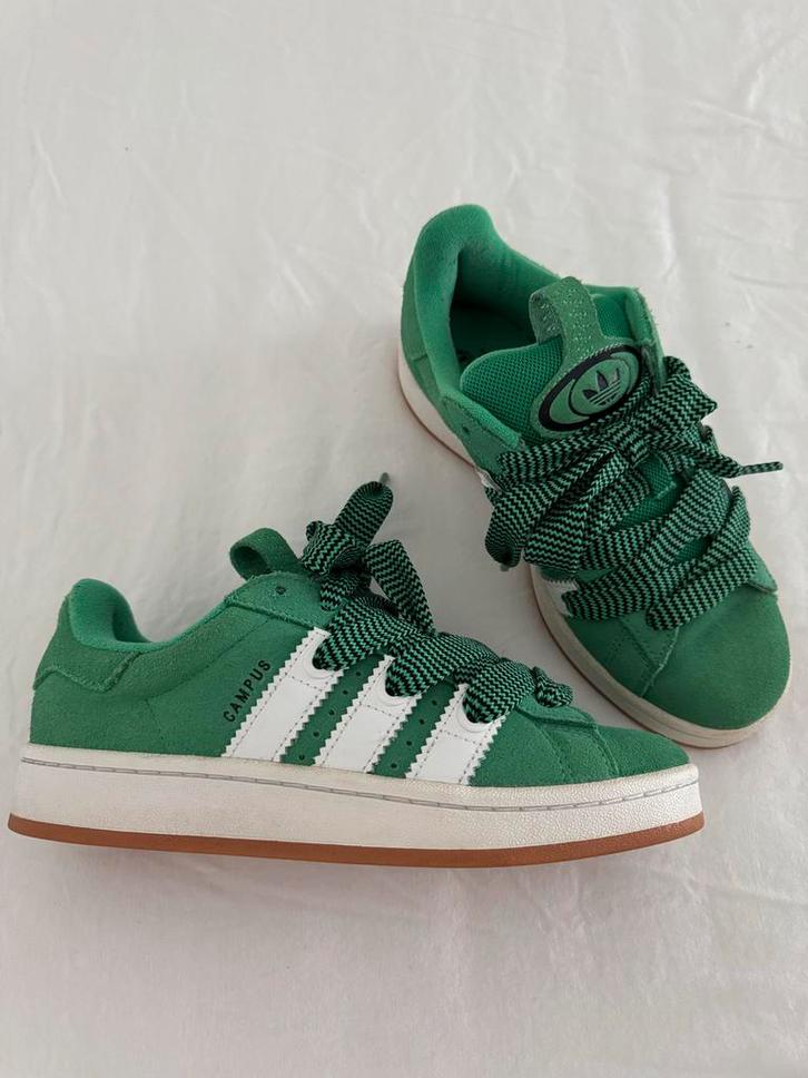 Adidas Campus sneakers Suède Groen Mt 38 Zo Goed Als Nieuw!, Kleding | Dames, Schoenen, Zo goed als nieuw, Sportschoenen, Groen