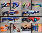 Nerf Pistolen Pakket met Schietdoel, Ophalen, Gebruikt, Jongen of Meisje