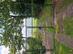 Grote poort met locinox slot, Tuin en Terras, Ophalen, Gebruikt, IJzer, Sierhekwerk