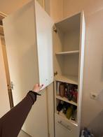 Hoge badkamerkast, Huis en Inrichting, Badkamer | Badkamermeubels, (Half)hoge kast, Minder dan 50 cm, Ophalen of Verzenden, Zo goed als nieuw
