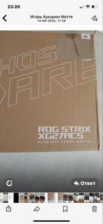 Asus ROG STRIX XG27ACS - 27 inch Gaming Monitor, Gaming, Gebruikt, Ophalen of Verzenden, Quad HD (2K)