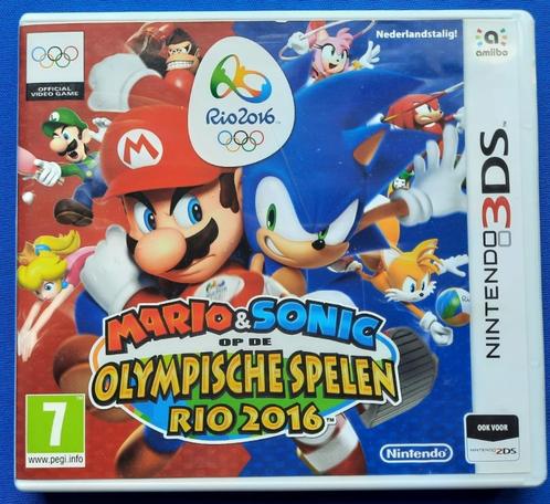 Mario & Sonic op de Olympische Spelen Rio 2016 - 3DS, Spelcomputers en Games, Games | Nintendo 2DS en 3DS, Gebruikt, Sport, 1 speler